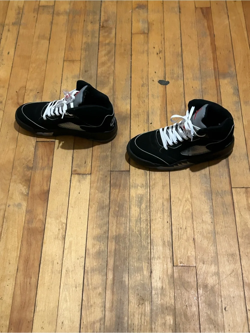JORDAN 5 BLACK METALLICS SIZE13